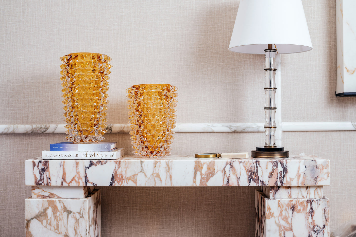 SOLAR FLARE GLASS VASE