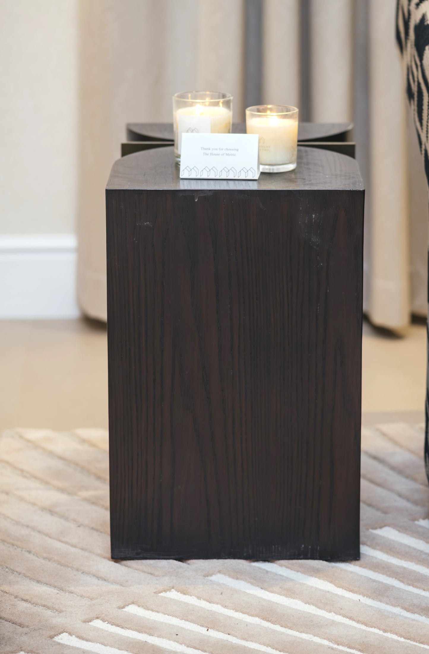 ARCUS TWIN WOOD BOOKENDS