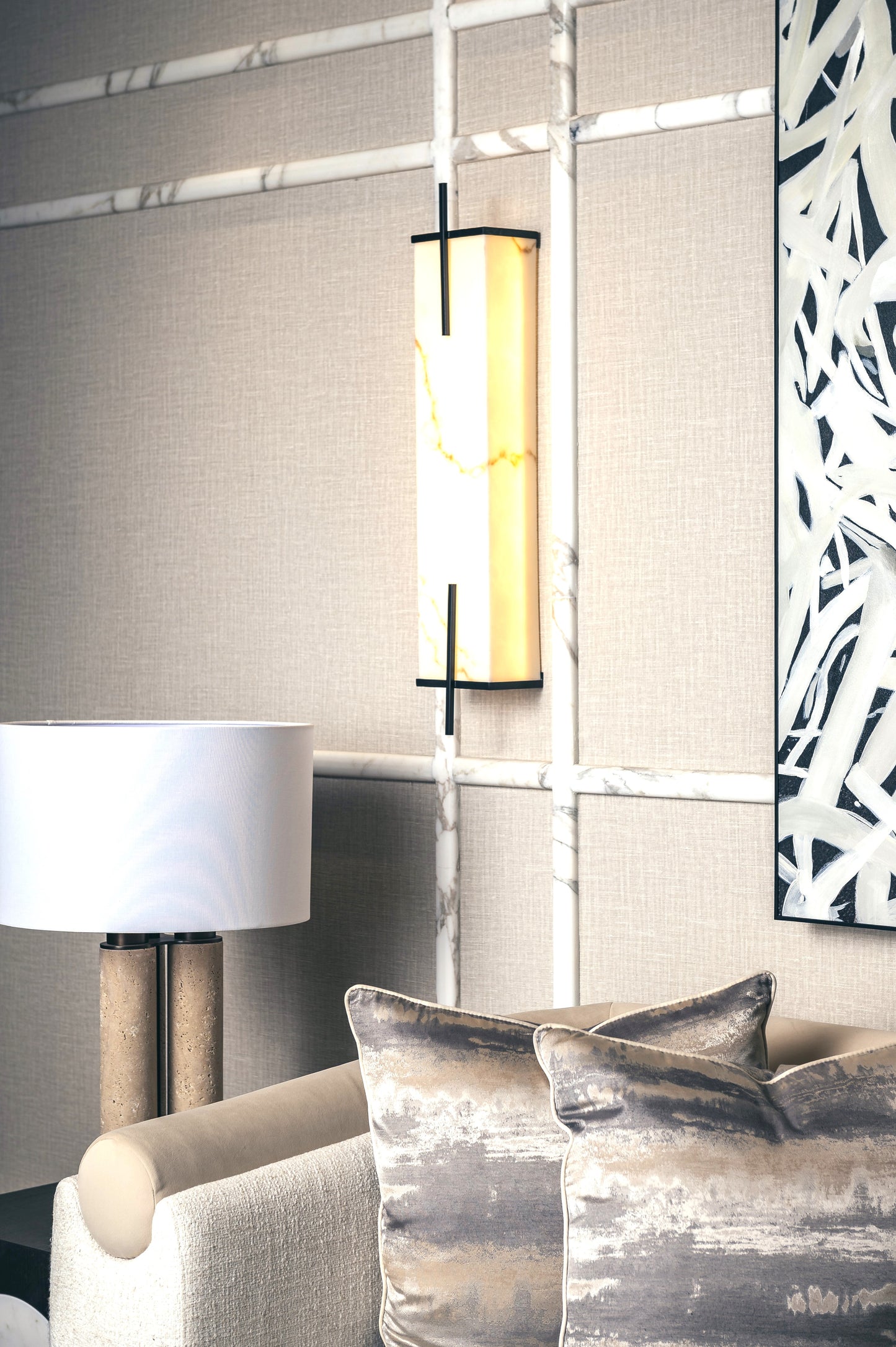 AURORA MARBLE WALL LIGHT