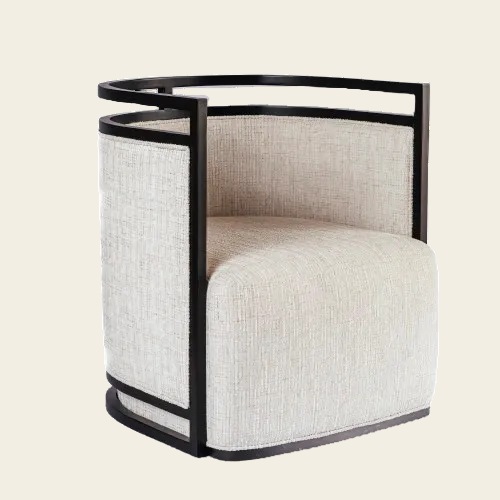 BLACK EDGE ARMCHAIR