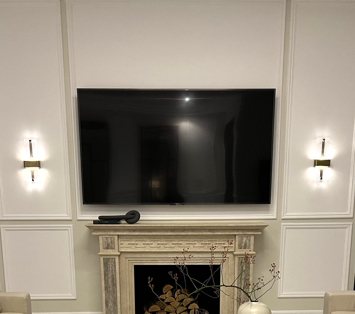 BRONZE GLOW WALL LIGHT