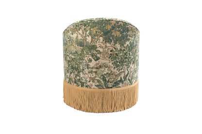 Verdant Tapestry Accent Chair