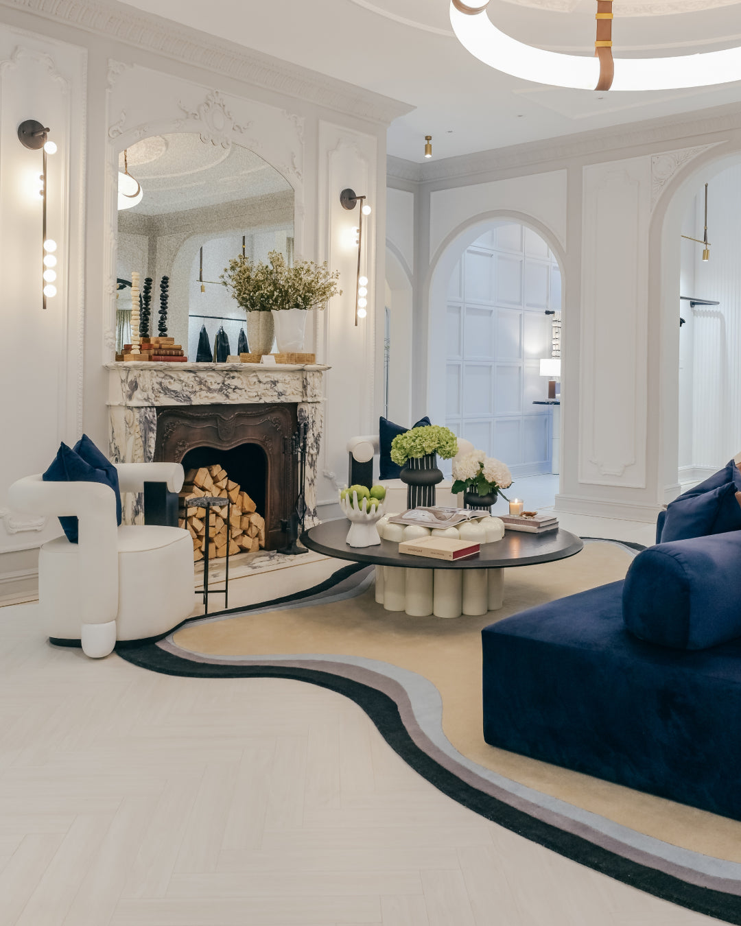 STONE EDGE BORDER RUG