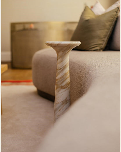 AUREA MARBLE PEDESTAL