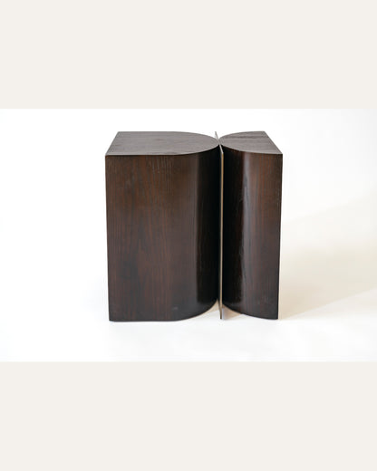 ARCUS TWIN WOOD BOOKENDS