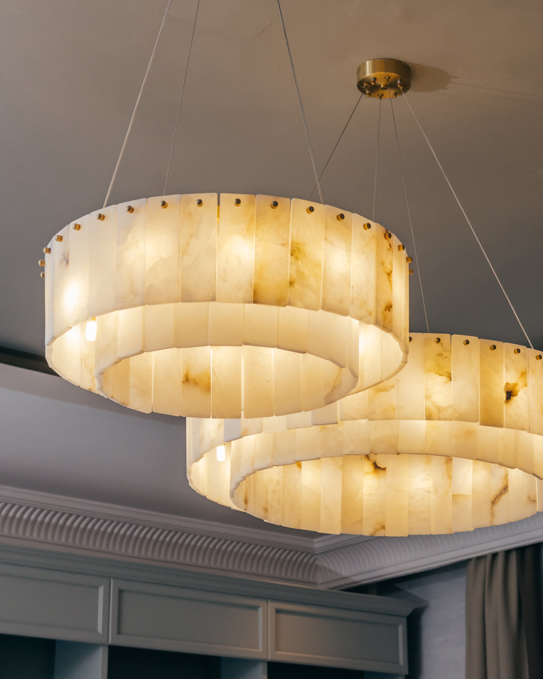 OPAL CREST CHANDELIER
