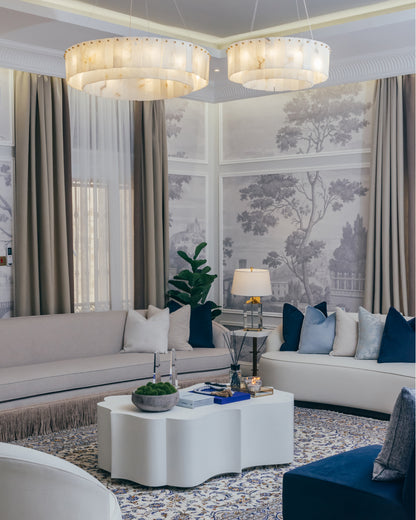 OPAL CREST CHANDELIER