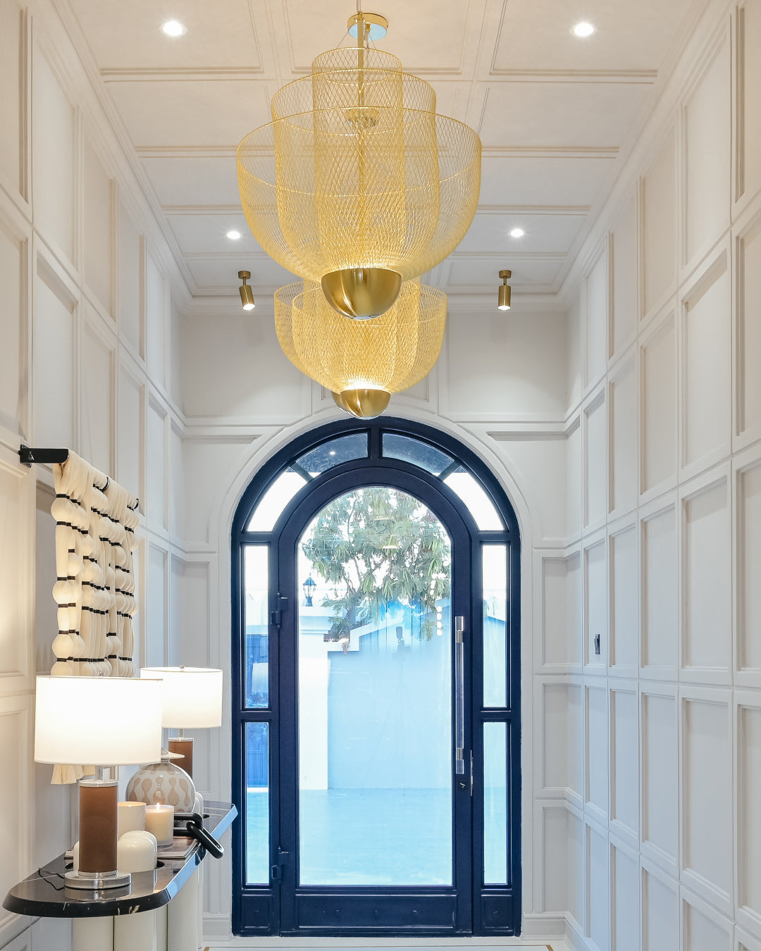 AURELIA MESH GLOBE PENDANT LIGHT