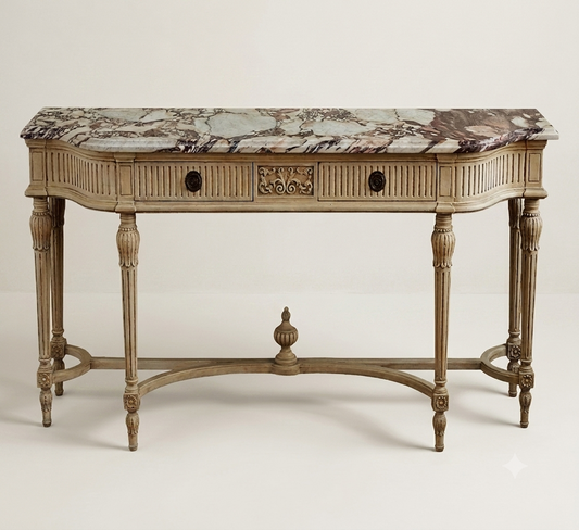 LUMIERE ANTIQUE  CONSOLE TABLE