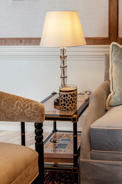 CRYSTAL BAMBOO TABLE LAMP