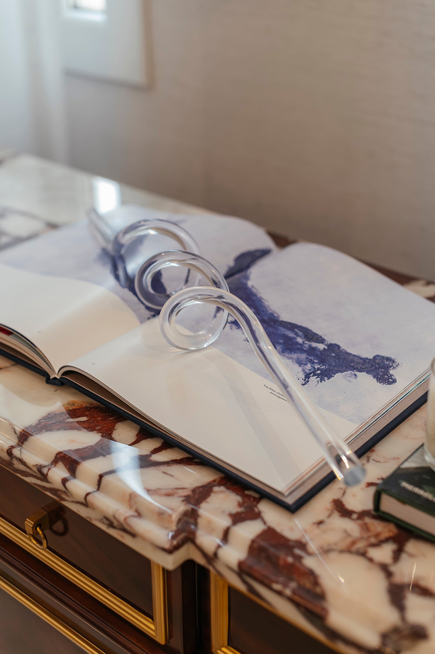 CRYSTAL SERPENTINE ACCENT SCULPTURE