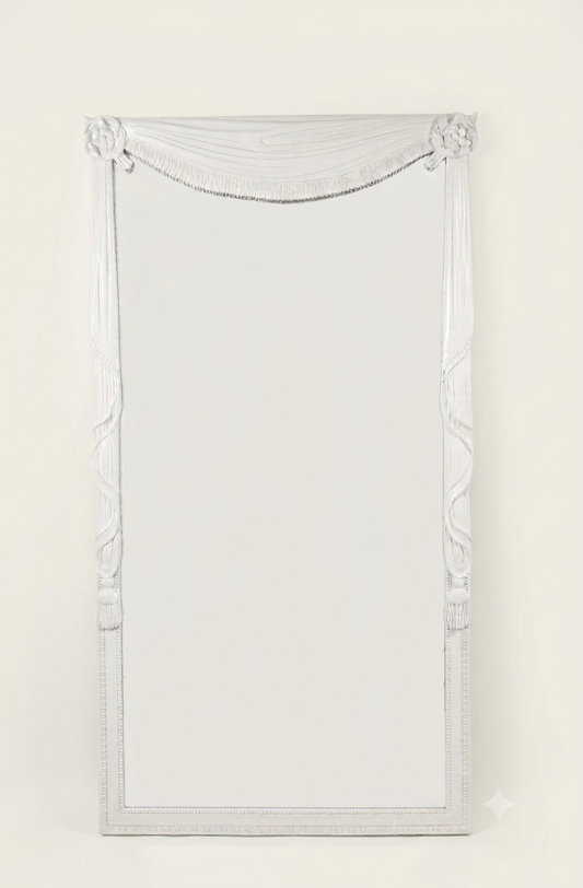 Royal Draped Full Length Mirror