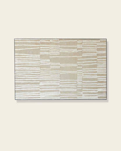 SERENE LINES -ABSTRACT WALL ART FRAME