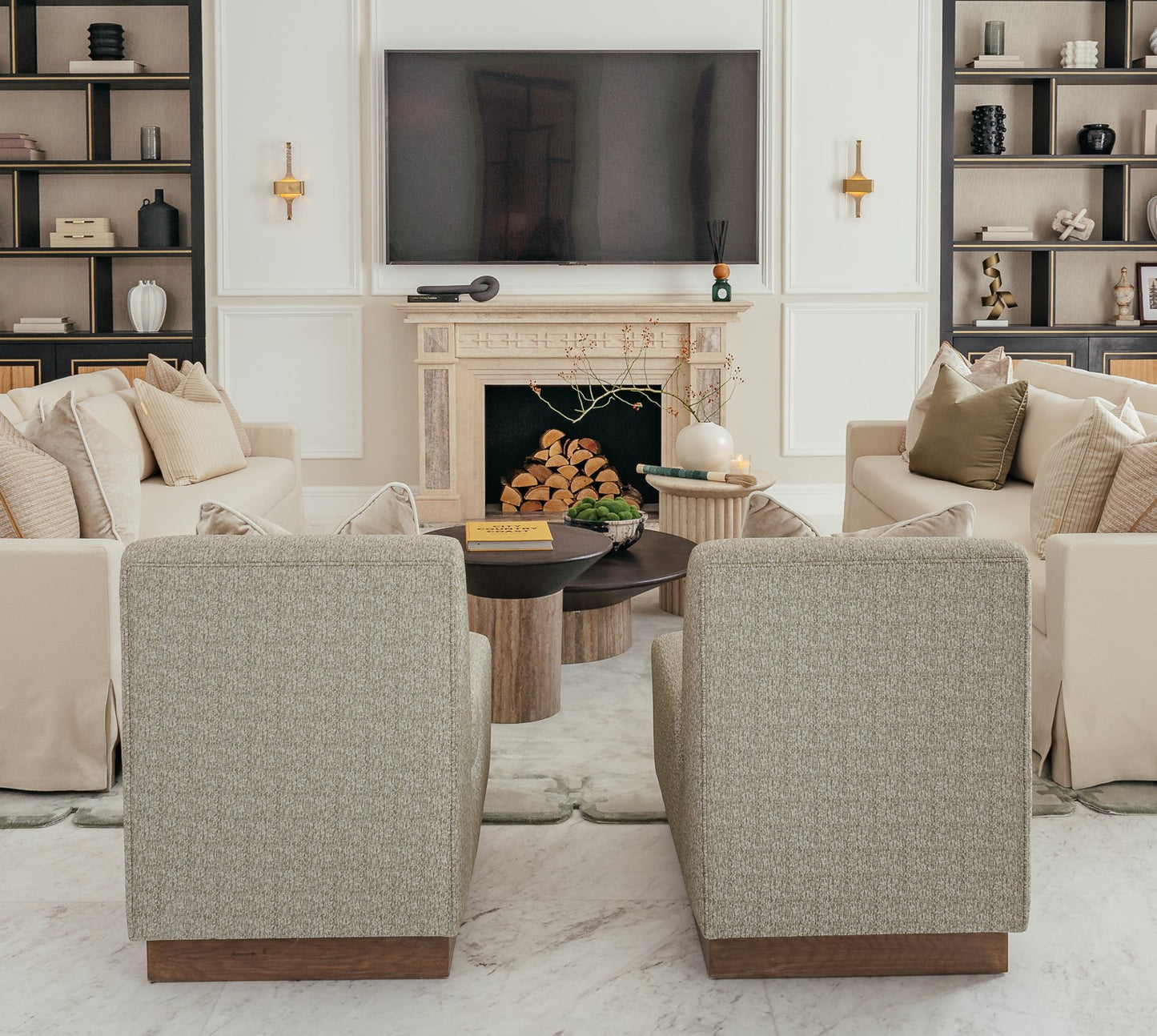 SORRENTO ARMLESS LOUNGE CHAIR