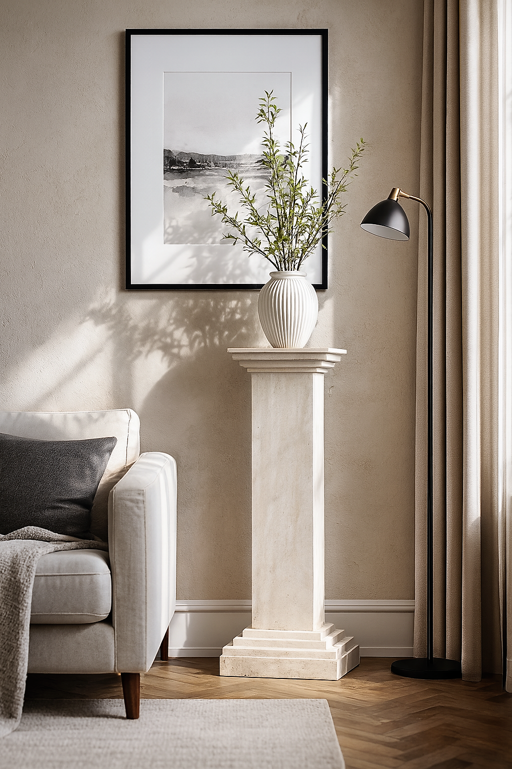 STRATO STONE PEDESTAL