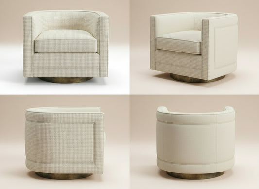 ELARA CURVE SWIVEL CHAIR