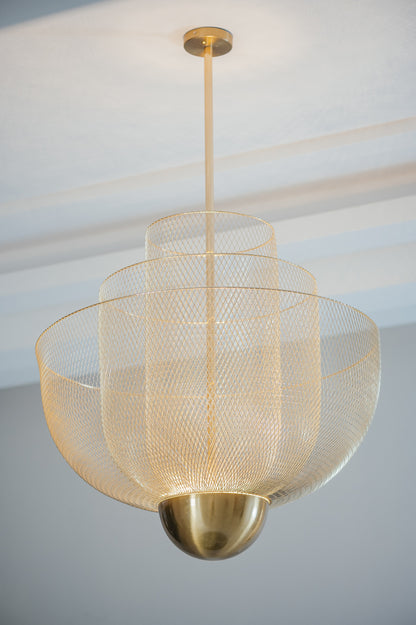 AURELIA MESH GLOBE PENDANT LIGHT