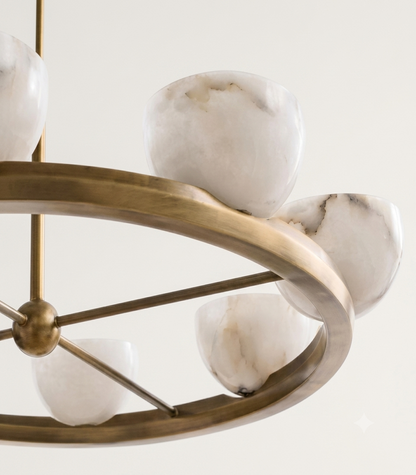 Atelier Alabaster Linear Chandelier