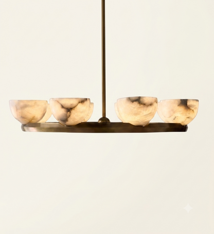 Atelier Alabaster Linear Chandelier