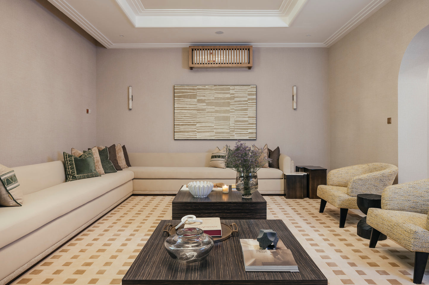 SERENE LINES -ABSTRACT WALL ART FRAME